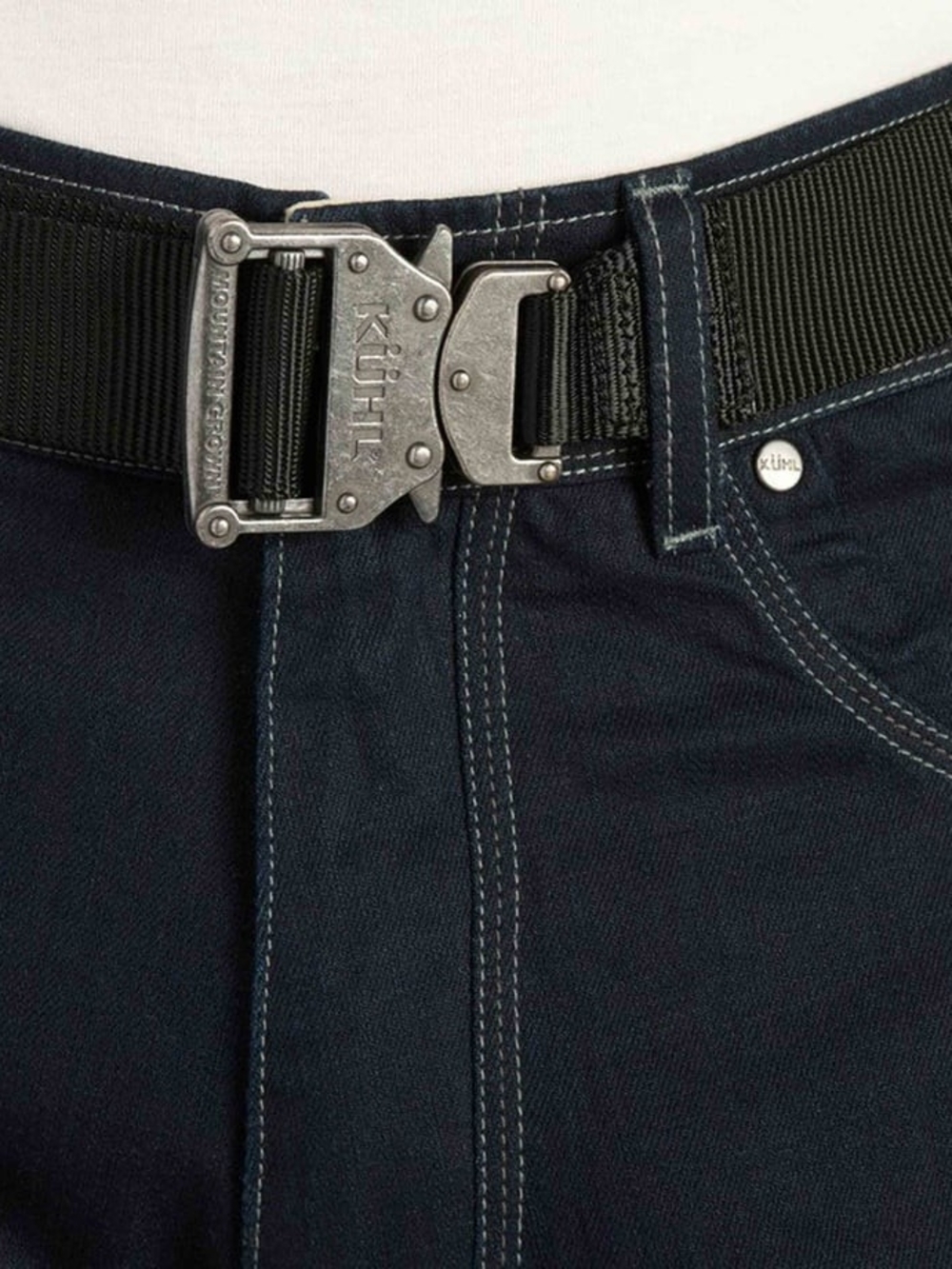 Kuhl Black Tactical Web Belt Quick Release Buckle NEW Without Tags